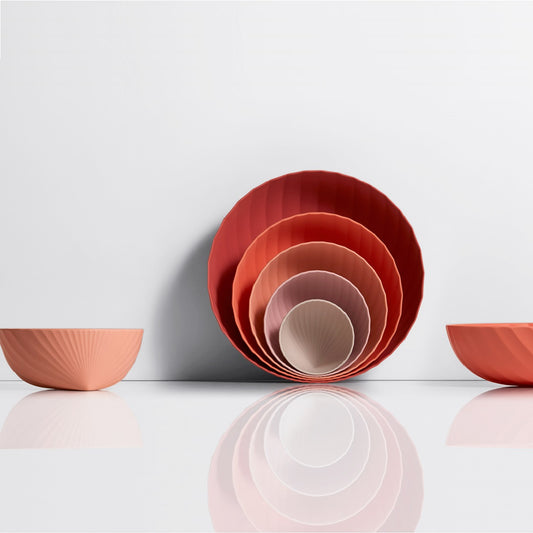 Camellia Bowl Set - RedDot Design Award Winner (Set of 5)