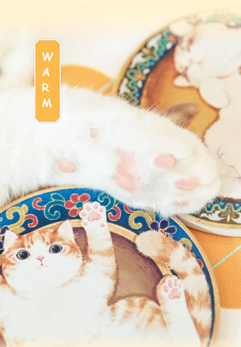 The Forbidden City Cat | Emperor Cat Coaster