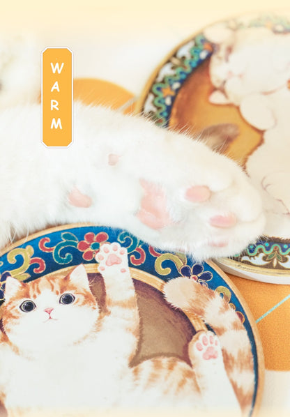 The Forbidden City Cat | Emperor Cat Coaster