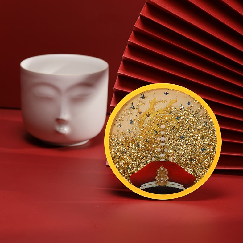 The Forbidden City | Emperor's Flowing Gold Coaster