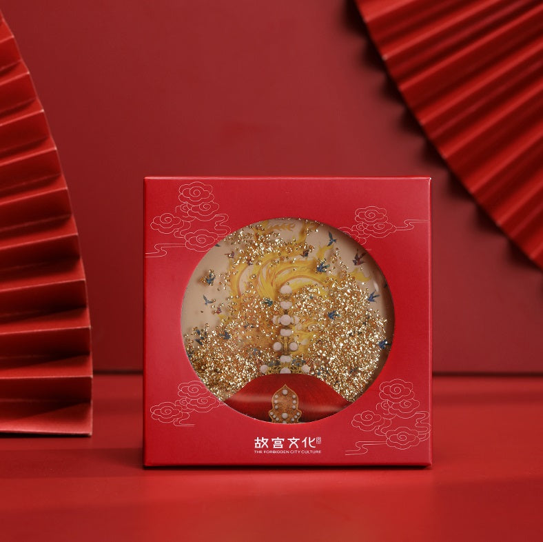 The Forbidden City | Emperor's Flowing Gold Coaster