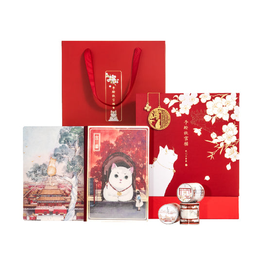 The Forbidden City Cat | Hand-painted Notebook Set