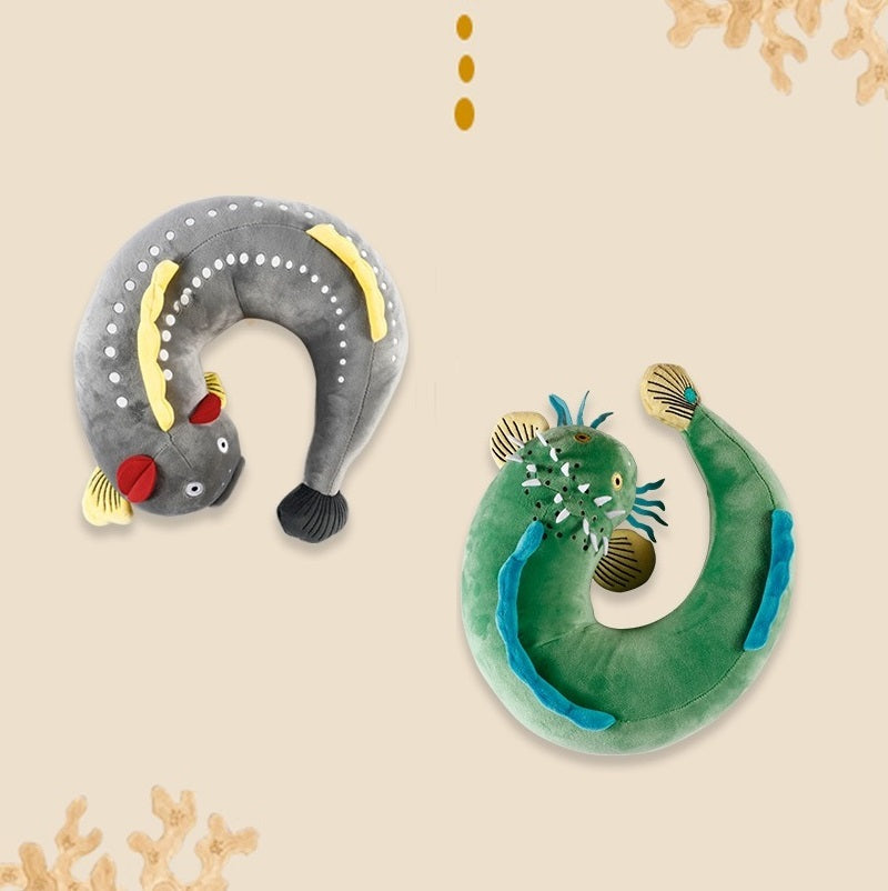 The Forbidden City | Catfish U Shape Pillow