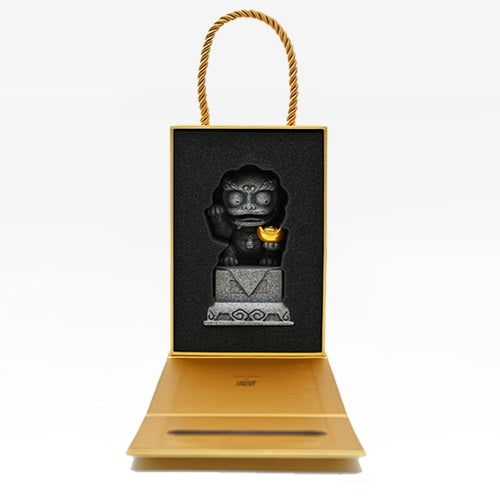 Small Stone Lion Statue